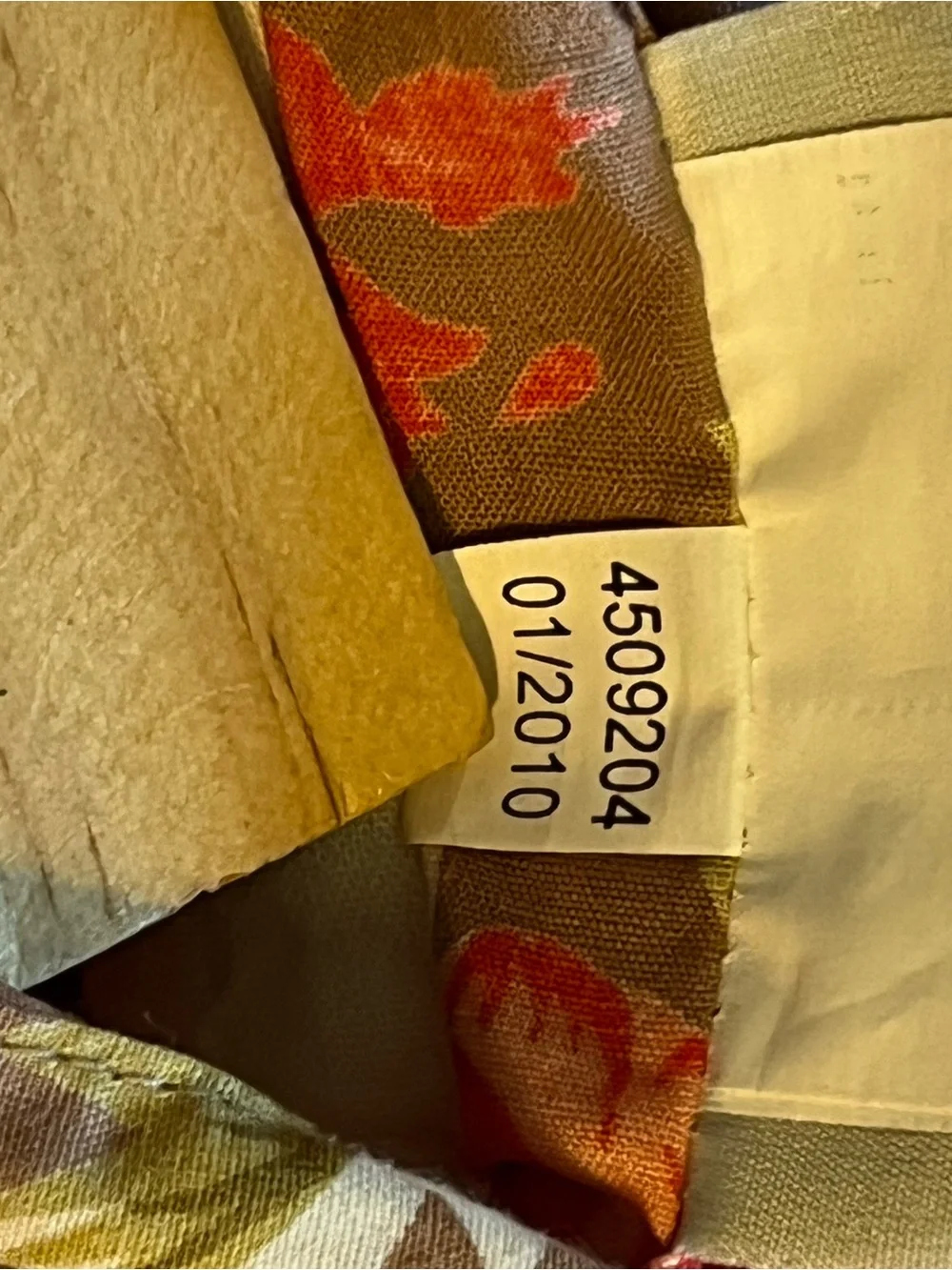 Pottery Barn Providence Patchwork Floral Pillow Shams-2 Cotton Tie CottageCore.